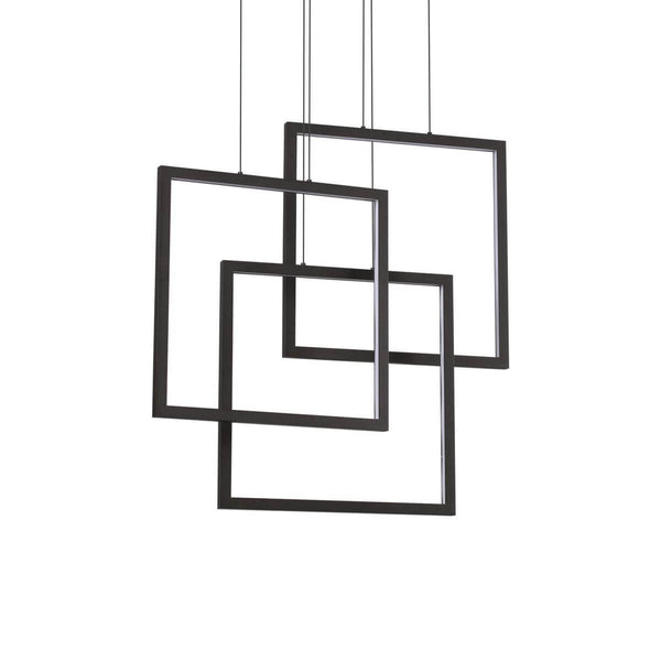Suspension Frame noire, L 72,8 cm