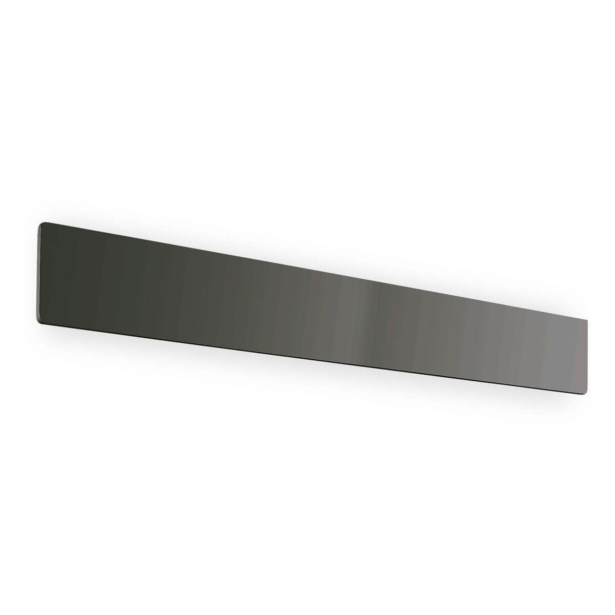 Applique murale ZIG ZAG noire, L 75 cm