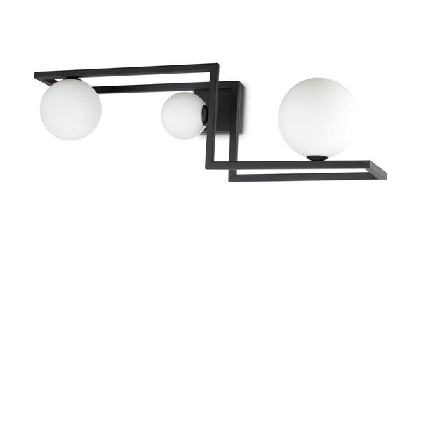 Luminaire plafonnier | Angolo Noir
