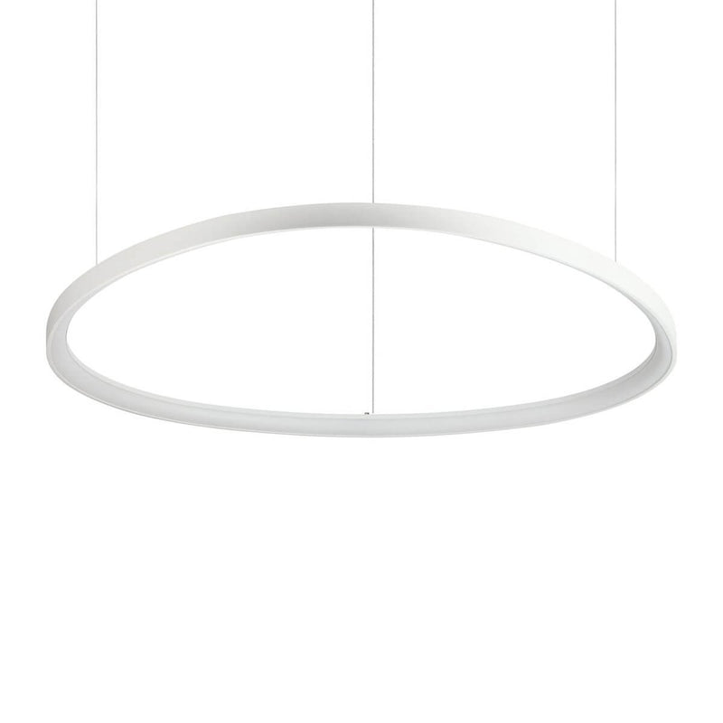 Suspension Gemini blanche, L 99,5 cm