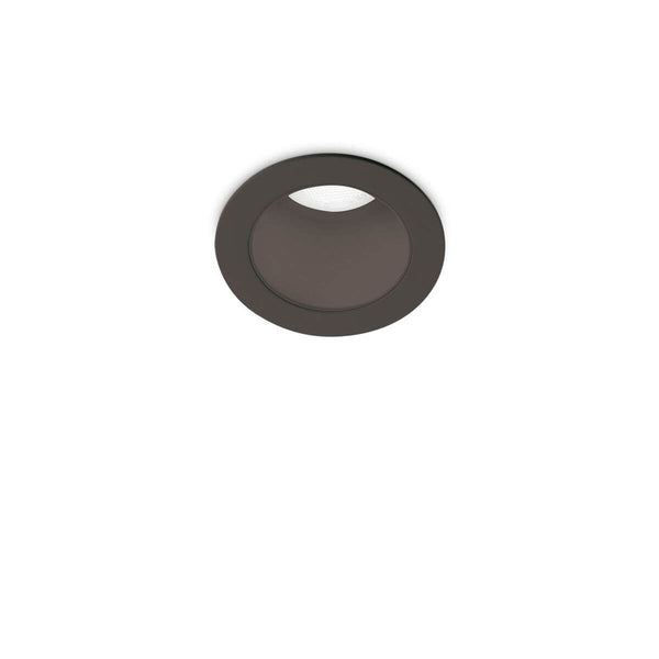 Spot encastrable Quark noir, Ø 2,8 cm