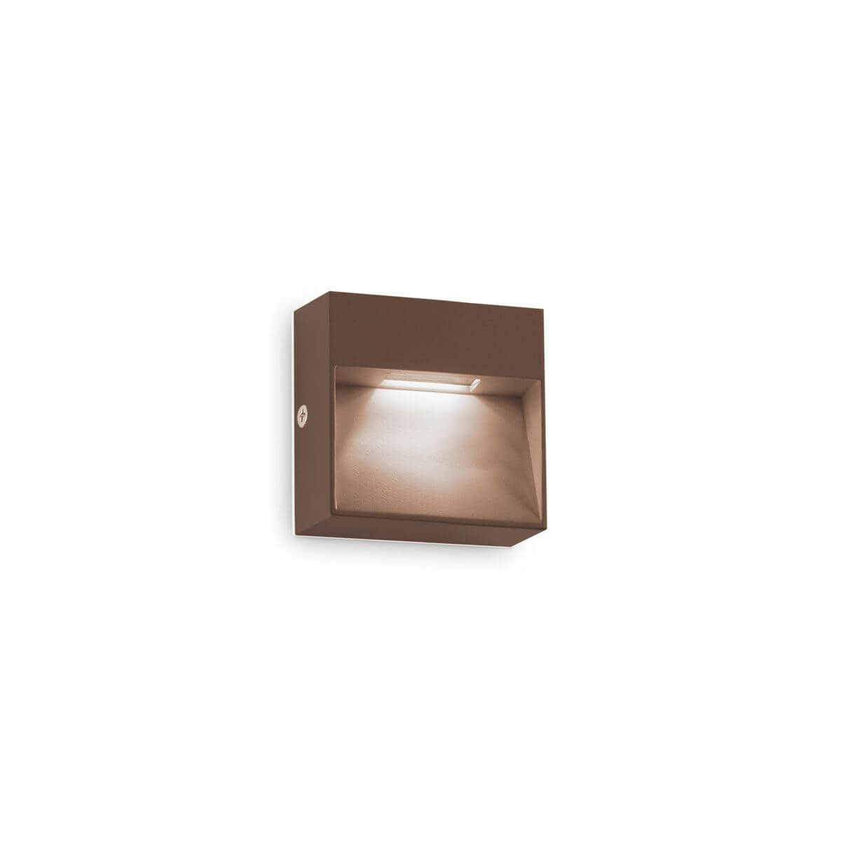 Applique extérieure Dedra marron, L 10 cm