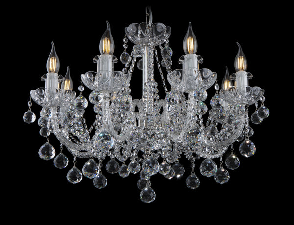 Bohemian crystal chandelier EL101807PB