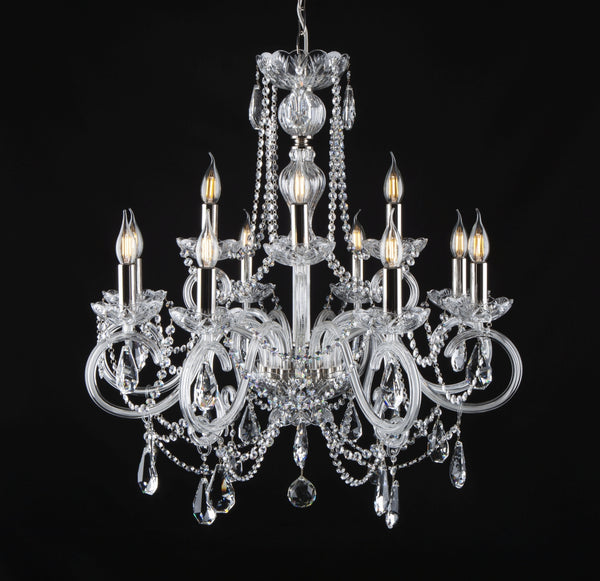 409PB crystal chandelier