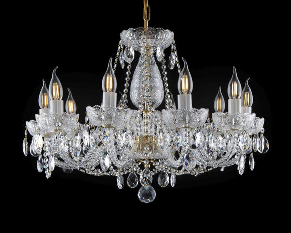 EL6921001 cut crystal chandelier