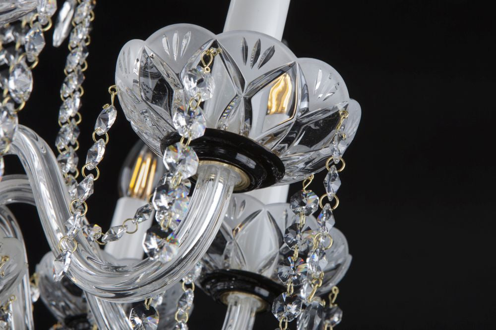 Lustre en cristal taille EL204801MAT