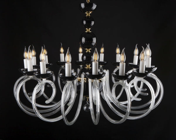 EL4211600BLACK Crystal Chandelier