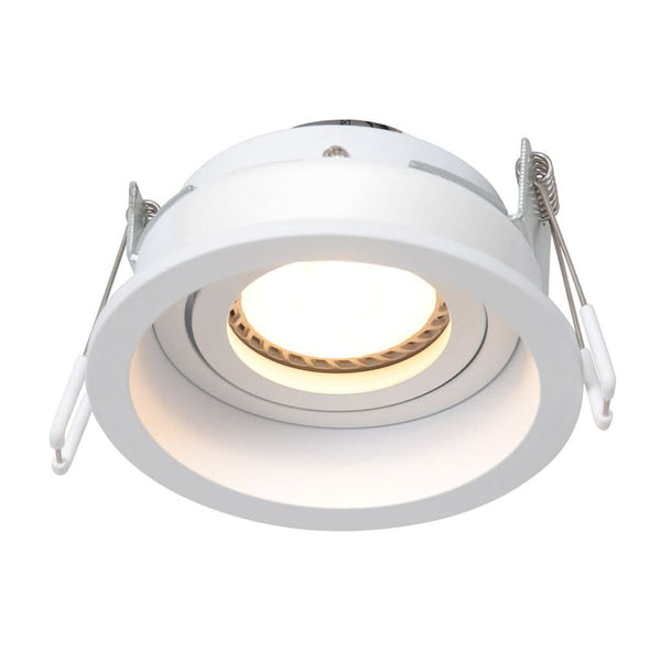 White Metal Adjustable LED Spotlight
