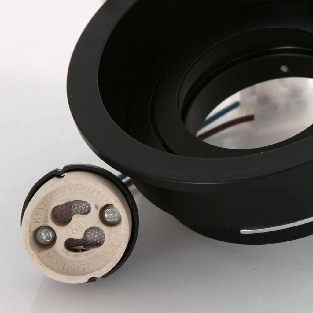 Spot encastré Pélite 3371ZW Noir | Designix - - https://designix.fr