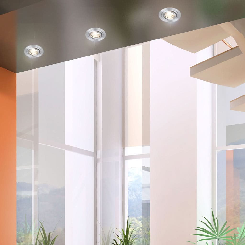 Spot encastré Pélite 7304ST en acier. | Designix - - https://designix.fr