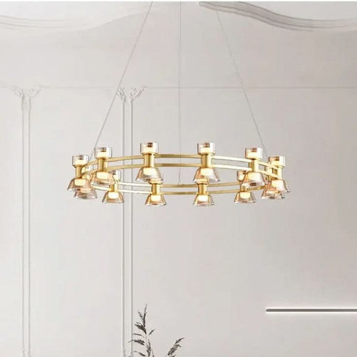 Italian dumbbell-shaped round ceiling light | Cala