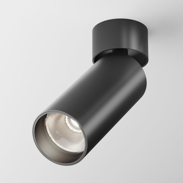FOCUS LED black ceiling light
