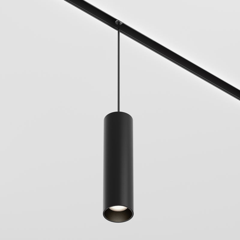 Focus LED Black Pendant Light