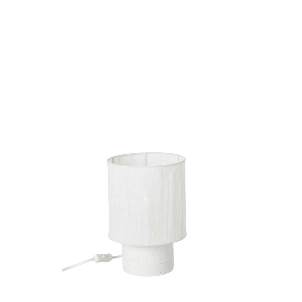 Lampe à poser en ciment, petit modèle