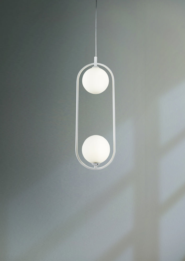 Ring Suspension luminaire blanc