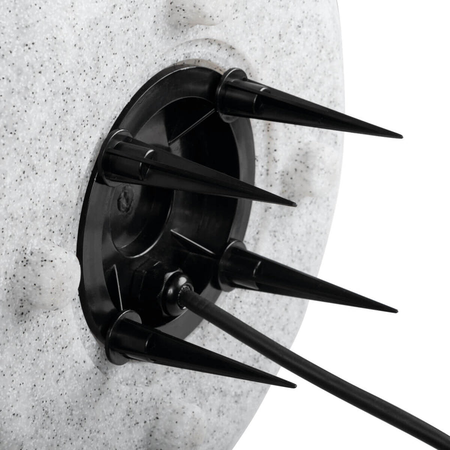 Luminaire extérieur Ball bois, Ø 49 cm
