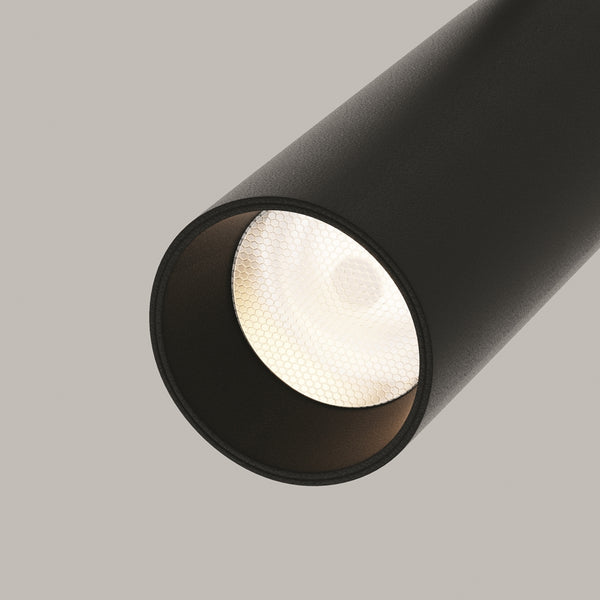 Black LED spotlight