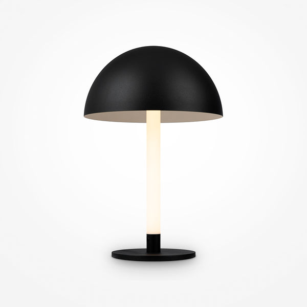 Ray black bedside lamp