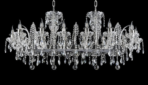 OVALPB crystal chandelier