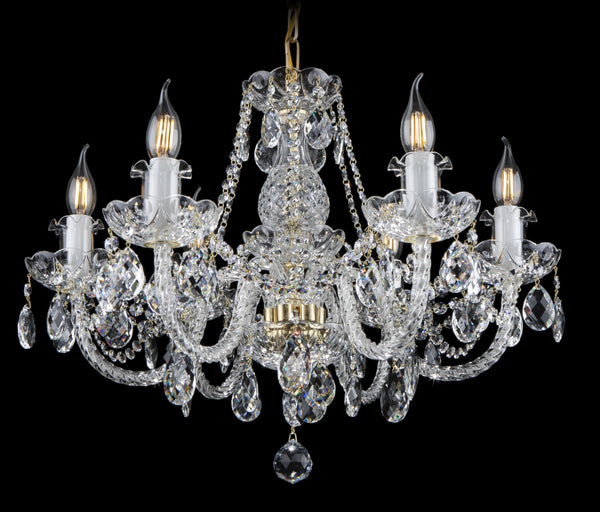 Bohemian crystal chandelier EL100602PB
