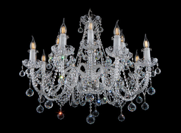 Bohemian crystal chandelier 407PB