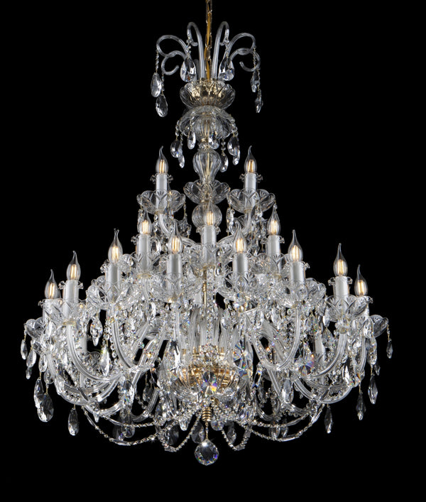302PB Crystal Chandelier