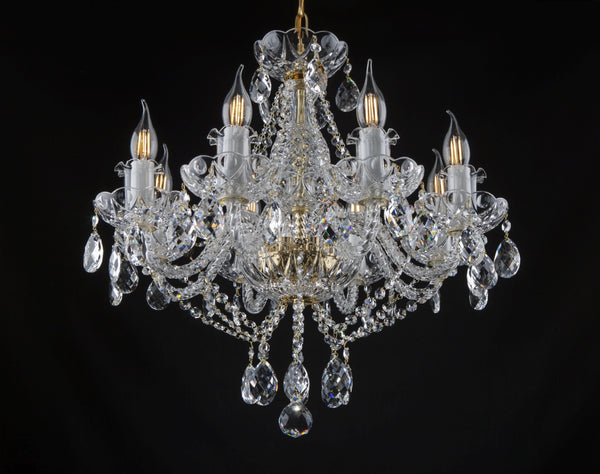 Bohemian crystal chandelier EL110801PB