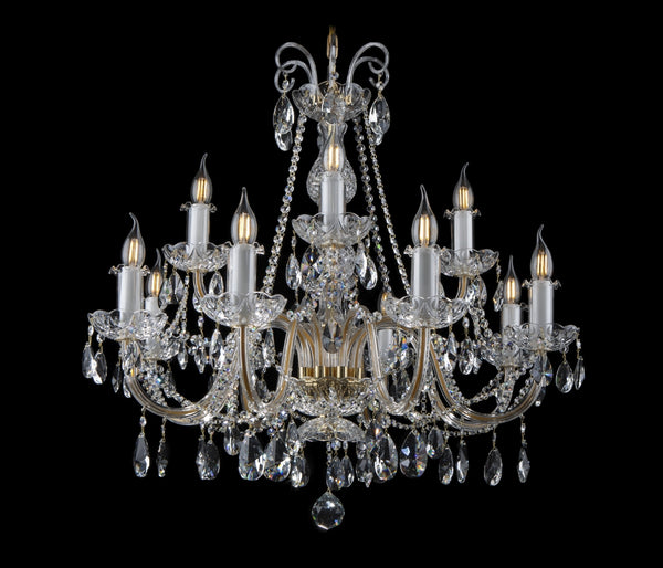 Bohemian crystal chandelier 402PB