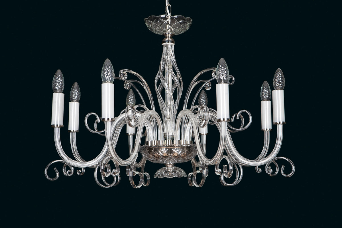 Lustre en verre transparent EL416800