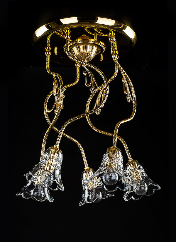 L-TUL-04 designer chandelier