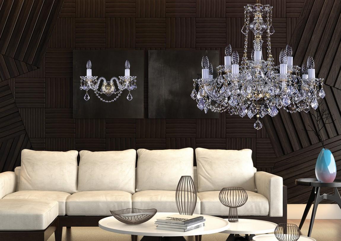 Lustre en cristal taille L018CLN