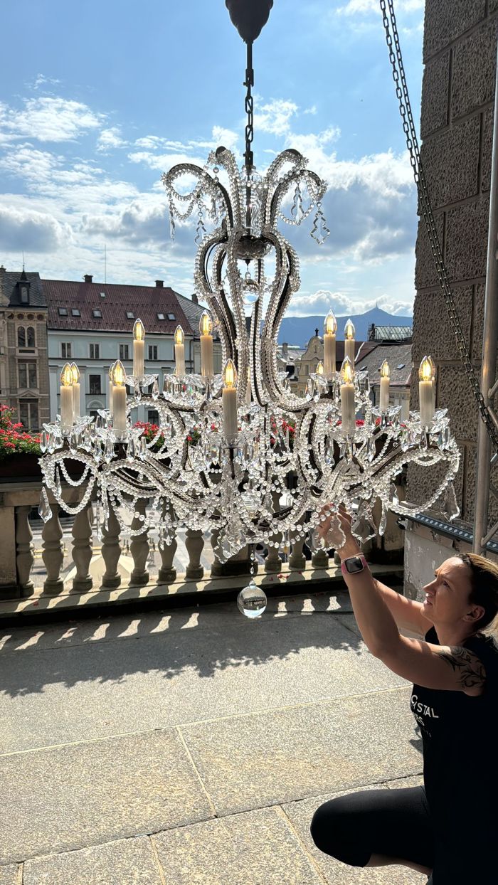 Lustre en cristal L16414