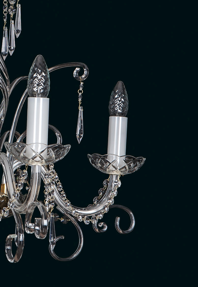 Lustre en cristal moderne EL416403