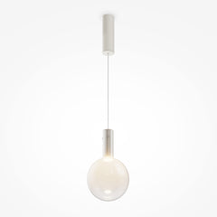 Nebula white pendant light