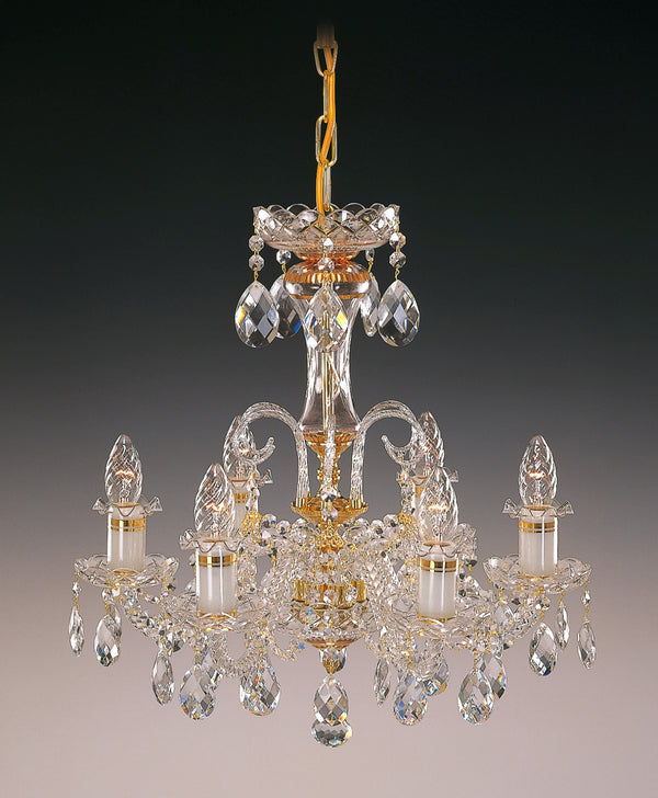 EL630695 cut crystal chandelier
