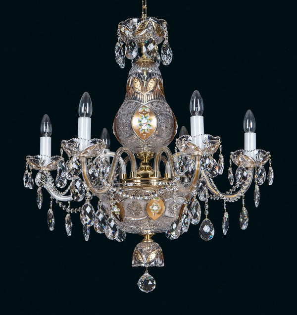 EL6906301 cut crystal chandelier
