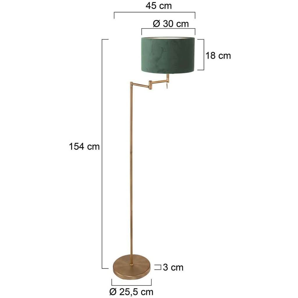 Lampadaire Amovible Doré | Fora - Designix Lampadaire