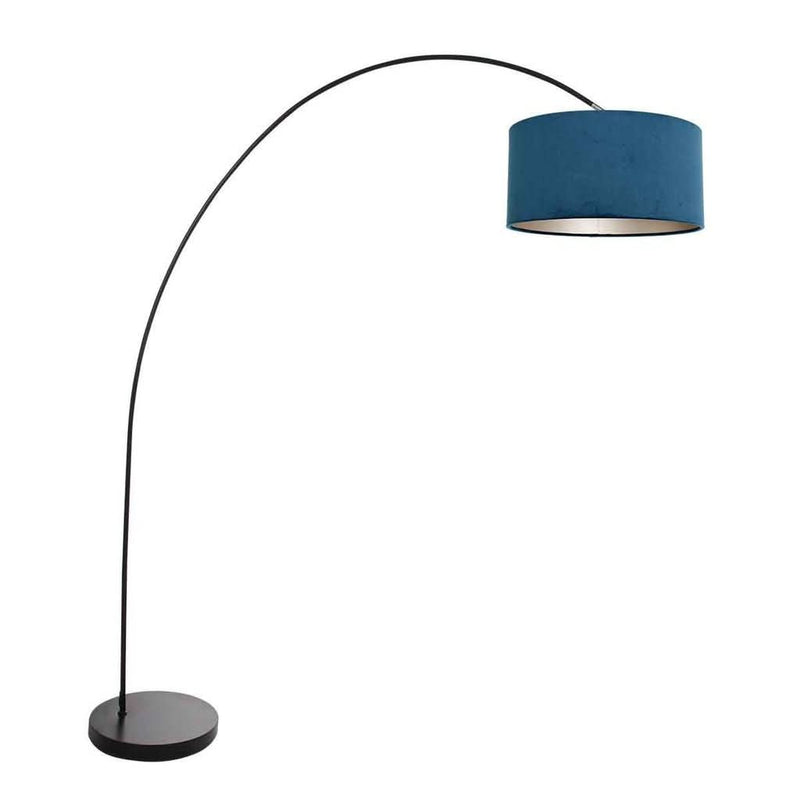 Blue Offset Bell Floor Lamp | Wora