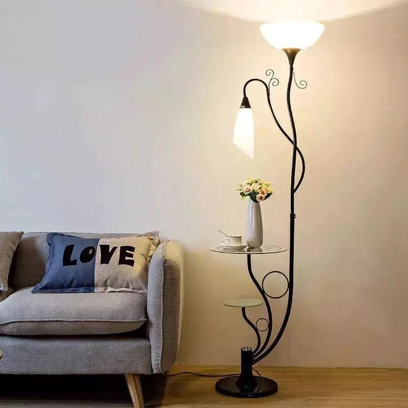 Lampadaire Table de Nuit | Lumina - Designix Lampadaire Noir