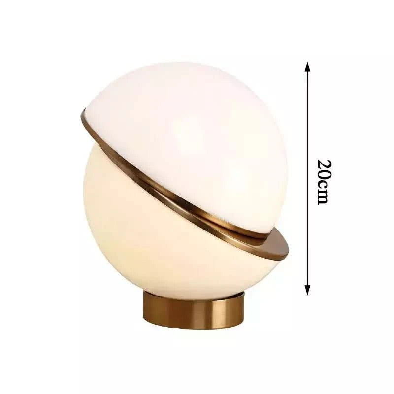 Lampe à Poser Design Italien | Sphère Luminosa - Designix Lampe de chevet Blanc Chaud