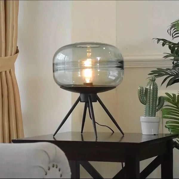 Glass Table Lamp | Luminous Sphere