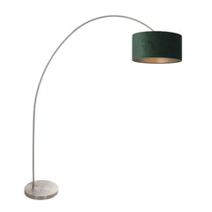 Green Velvet Arc Lamp | Dila