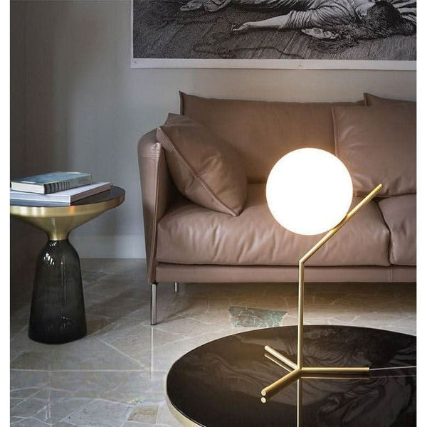 Floor-standing globe lamp | Spherical Radiance