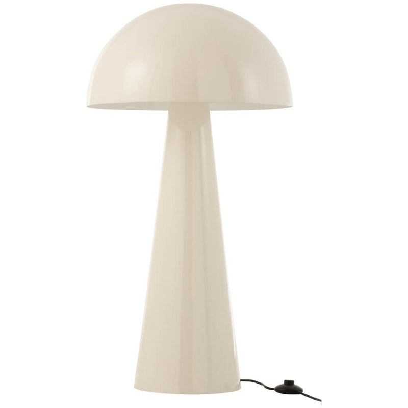 Extra-Large Metallic Mushroom Lamp