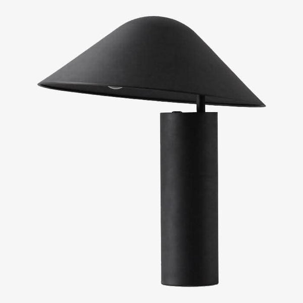 Luxury black designer bedside lamp