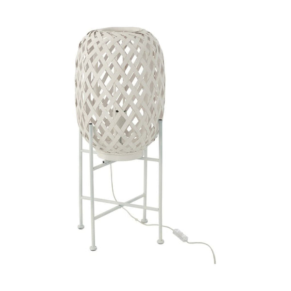 White Bamboo Illuminating Lamp