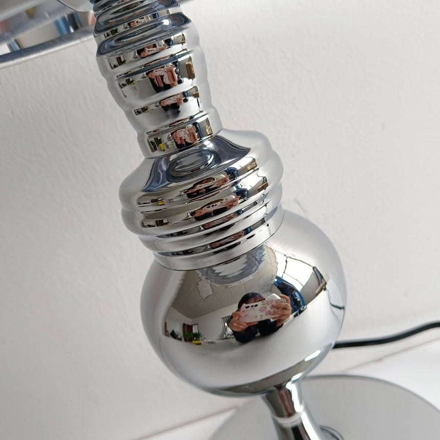 Lampe Espagnole Design | Éclat Doré - Designix Lampe de chevet Blanc Petite