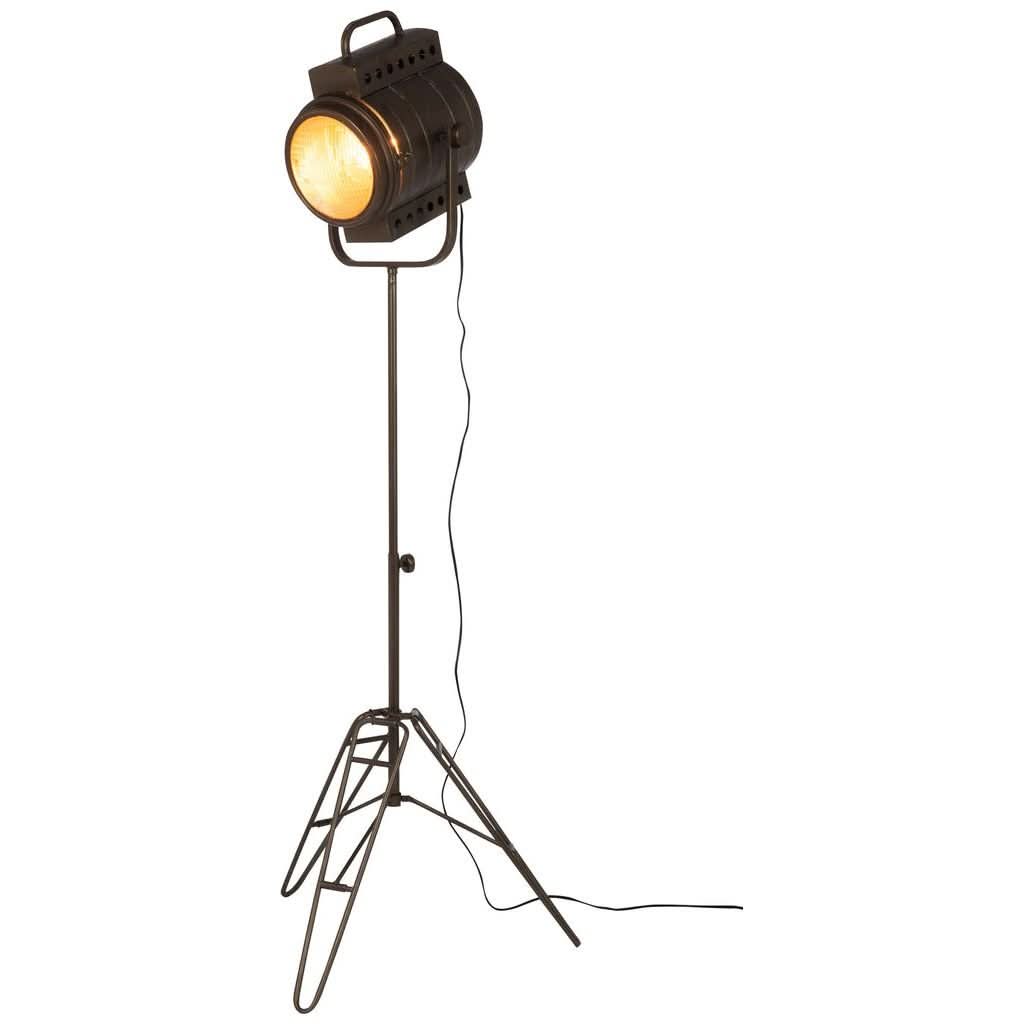 Lampe Métal Verre Noir - Designix
