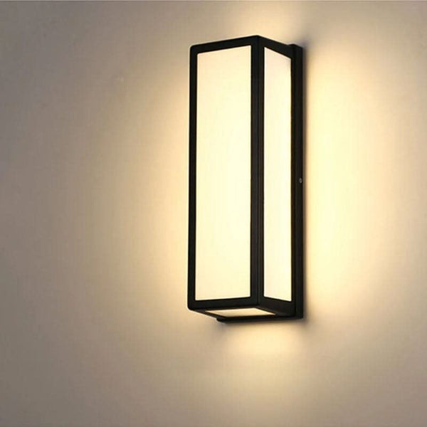 Rectangular Outdoor Wall Lamp | LuminEclat