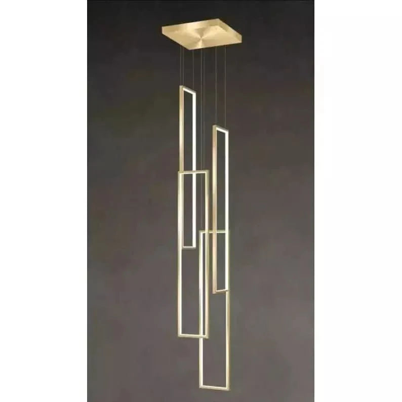 Rectangular Hanging Ceiling Lamp | Luminous Geometry